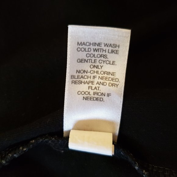 J. Jill Wearever Forward Seam Slim Ankle Pant Black and White size XL - Picture 8 of 8